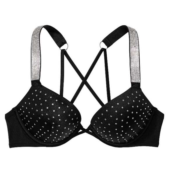 NEW X-LARGE VICTORIA'S SECRET SWIM Shine Strap Bombshell  SET PLUS FREE TOWEL - Picture 8 of 15